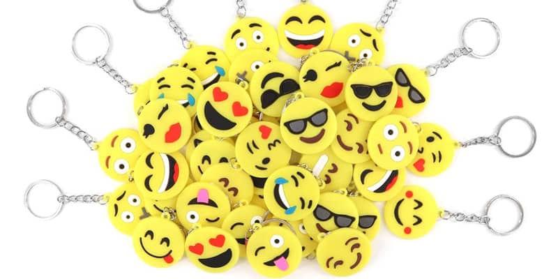 Annhao - Emoticon, il miglior portachiavi per bambini